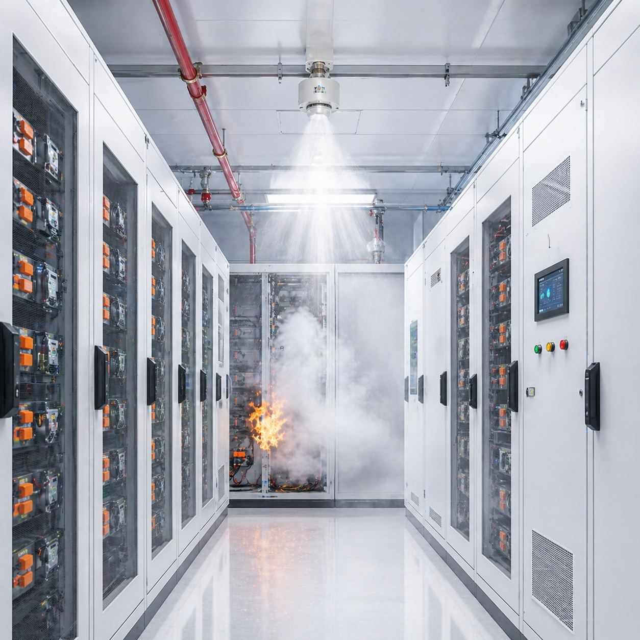 EV fire suppression system Thailand