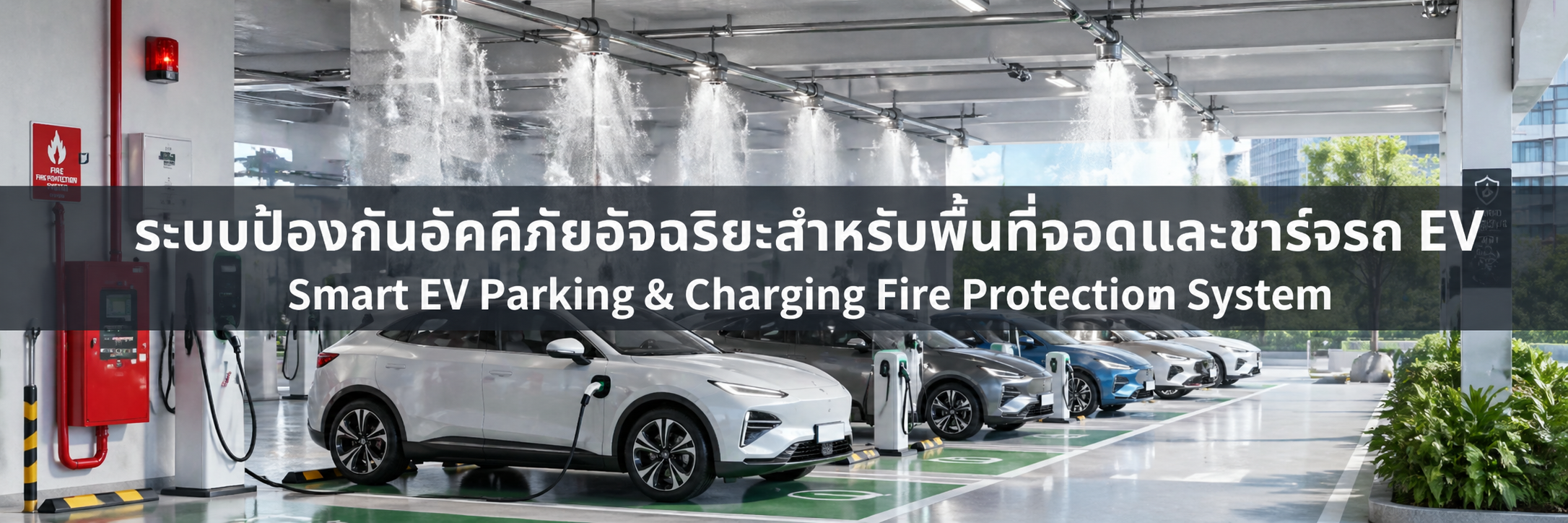 EV fire suppression system Thailand