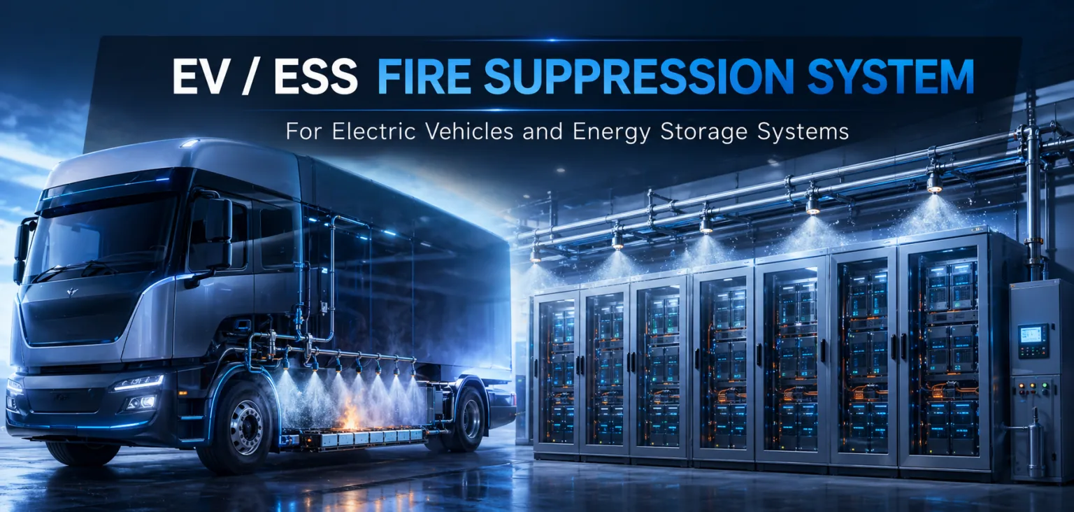 EV ESS fire suppression system XUAN BKK