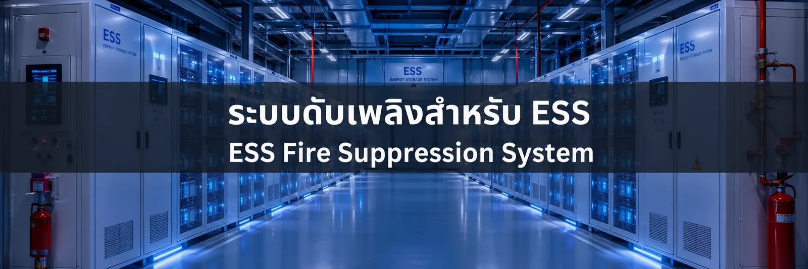 EV ESS fire suppression system XUAN BKK