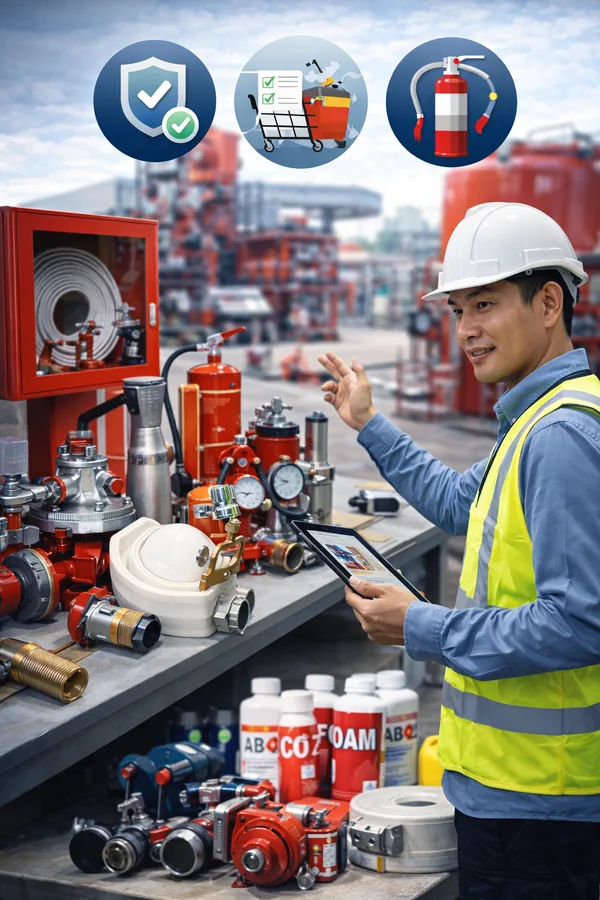 fire protection equipment XUAN BKK Thailand