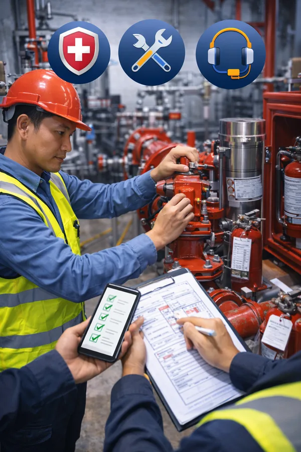 fire protection equipment XUAN BKK Thailand